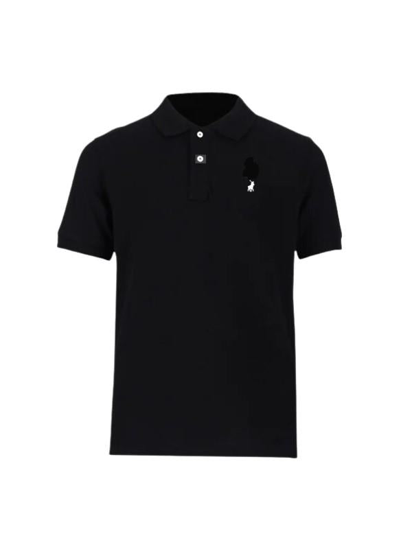 Polo Golfer Pique Stretch Black